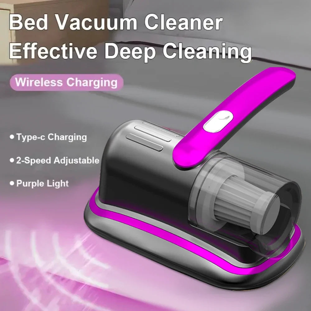 Wireless Handheld Vacuum Cleaner with UV-C Light & HEPA Filter