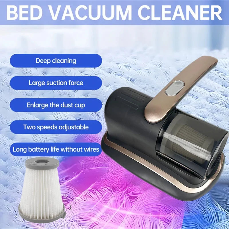 Wireless Handheld Vacuum Cleaner with UV-C Light & HEPA Filter