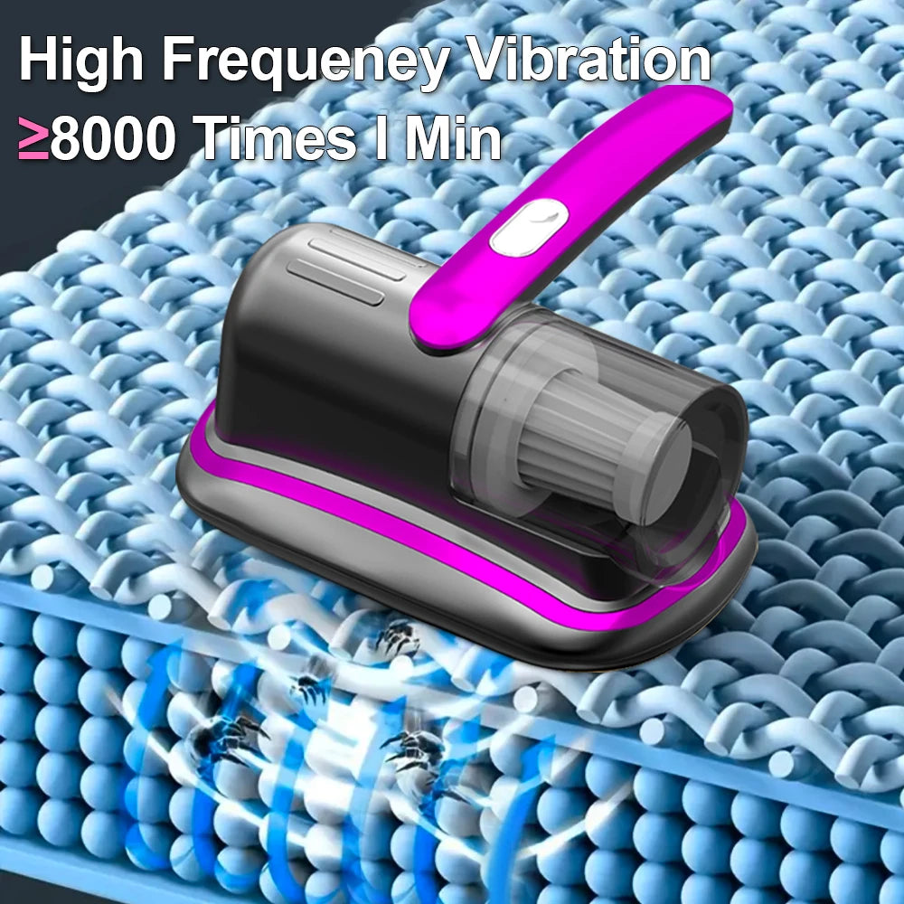 Wireless Handheld Vacuum Cleaner with UV-C Light & HEPA Filter